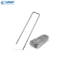 Galvanized artificial grass turf nail and anti rust U peg pins